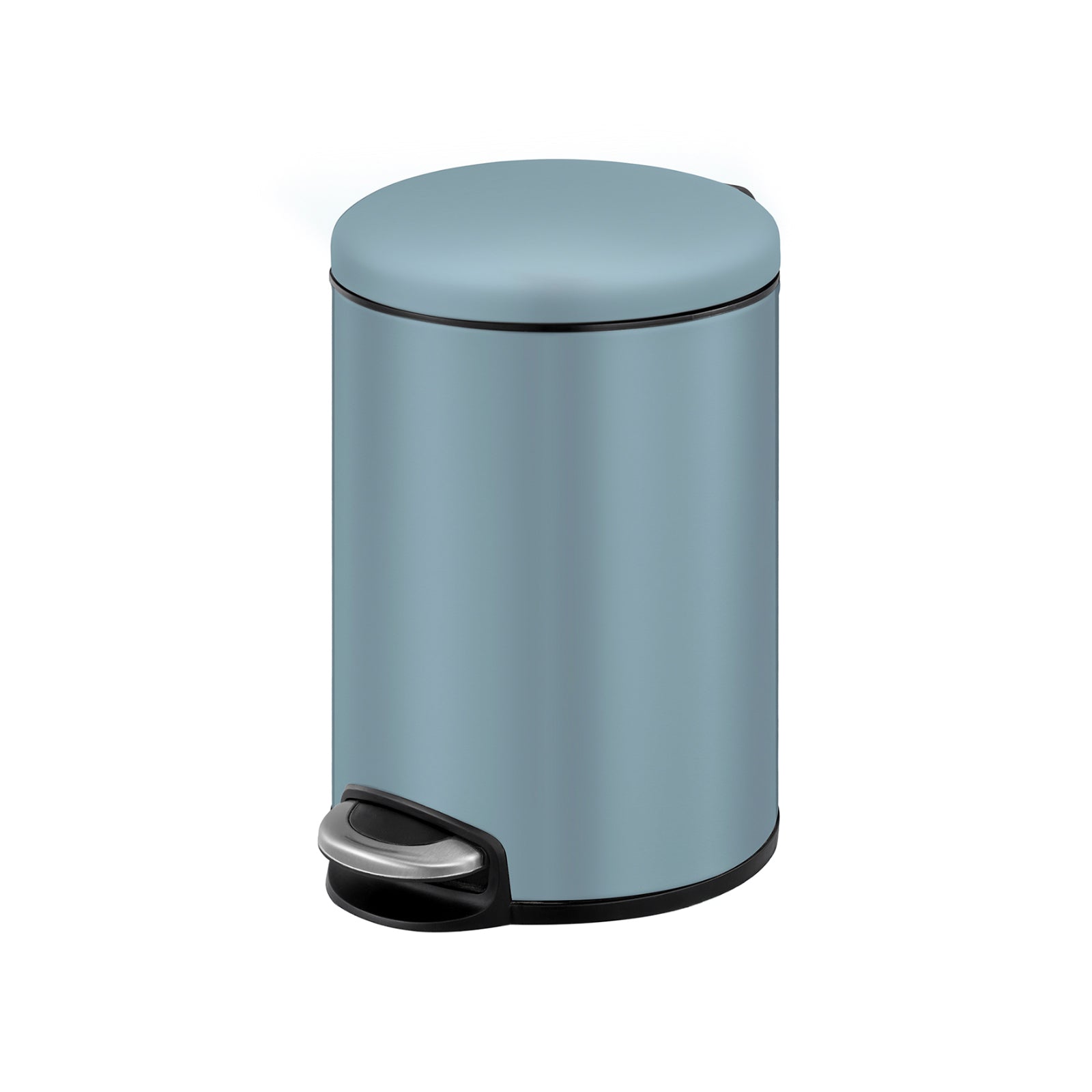 OoNA Stainless Steel Fingerprint Resistant Step Bin 9213 MAGGEY (Titanium Blue, 5L)