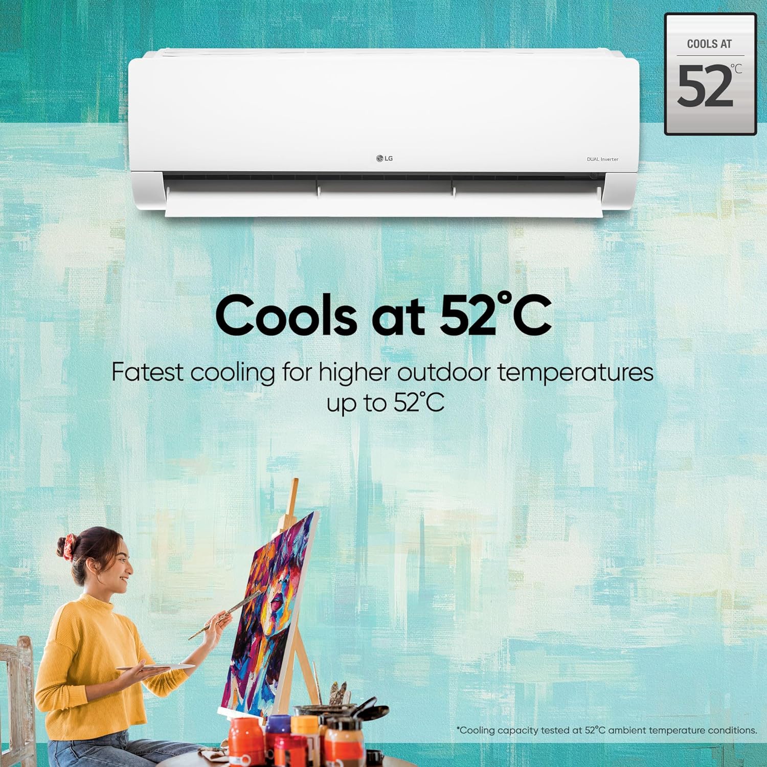LG Air Conditioner TS-Q24ENXE Inverter 2 TON