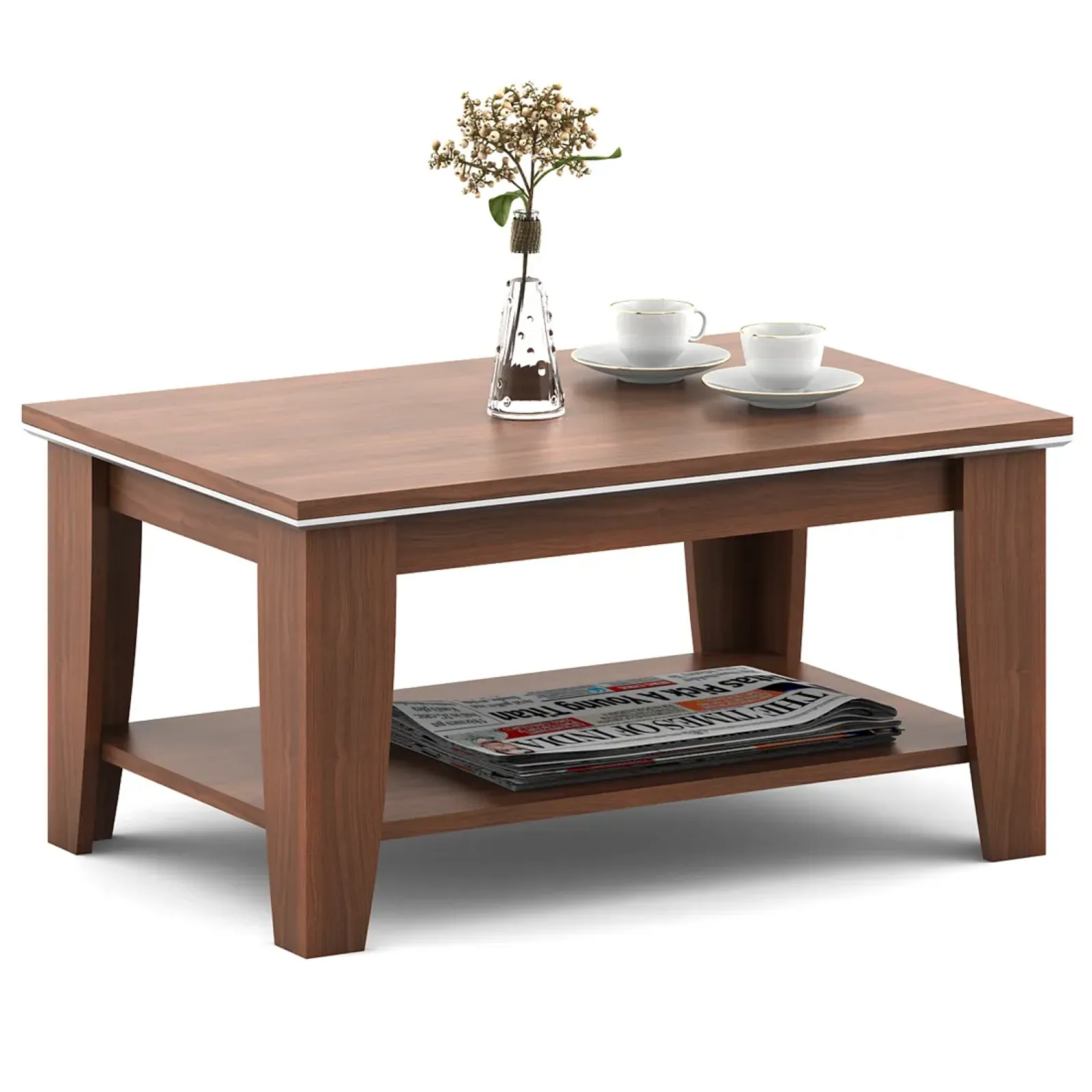 SPACEWOOD CENTRE TABLE RIGATO WALNUT ARENA