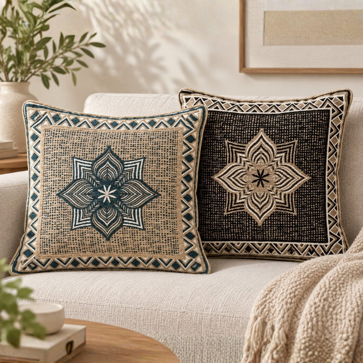 OoNA Kktf Cushion Cover 16X16 Dn 261 OoNA