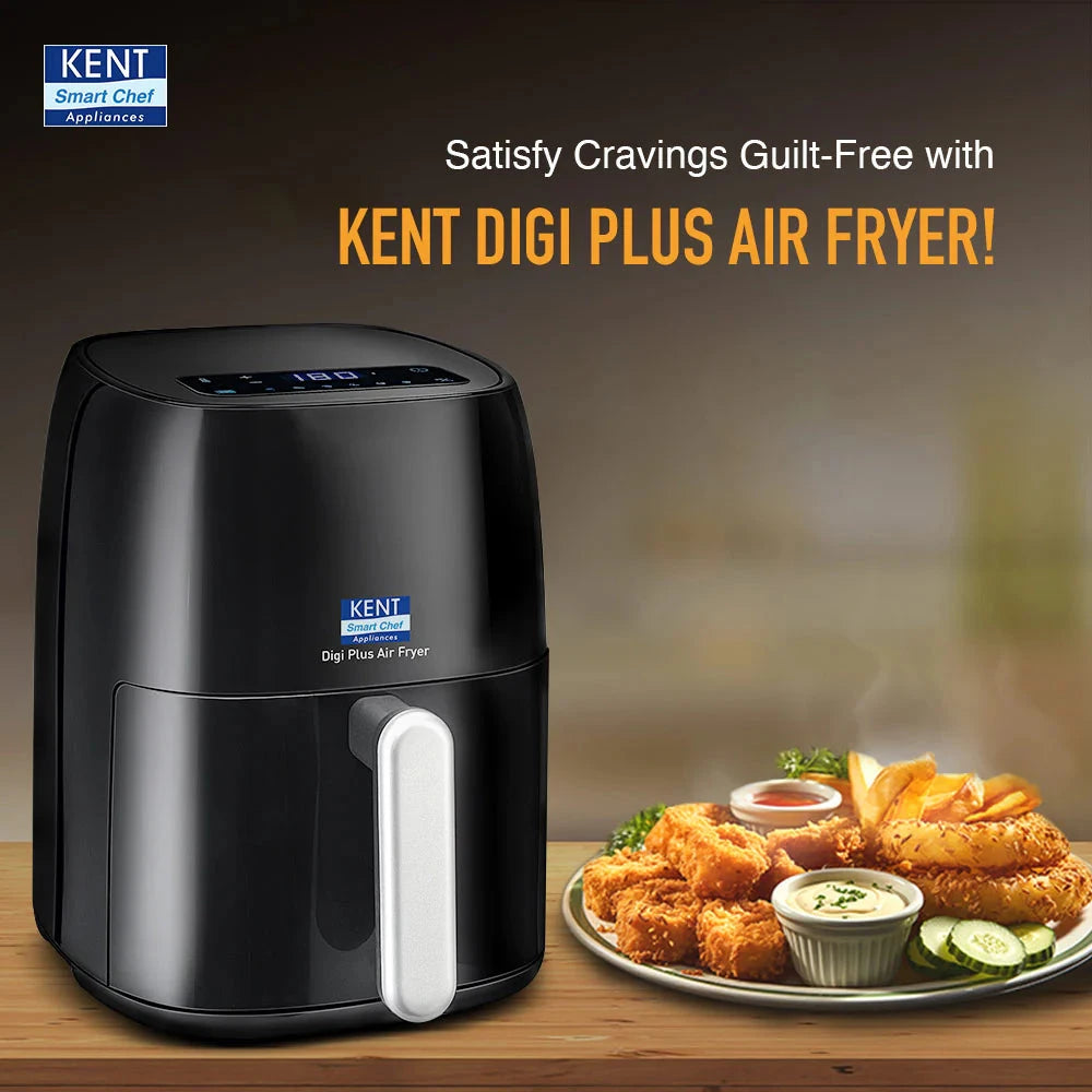 KENT AIR FRYER DIGI + AIR FRYER - 4 LTRS  (DIGITAL) - 1300 W CMM Arena Retails Pvt Ltd