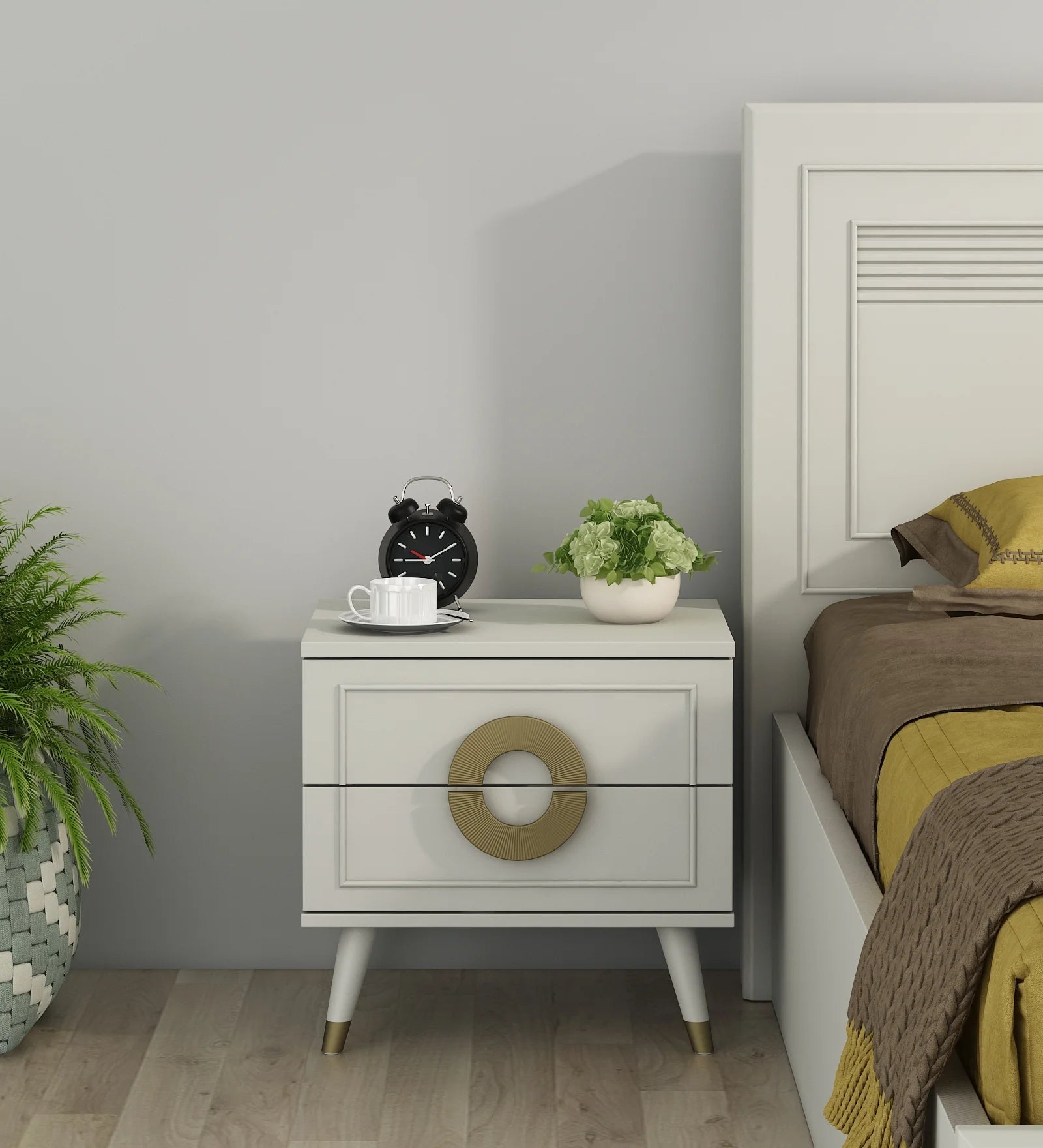 AKIRA BEDROOM SET SPACEWOOD