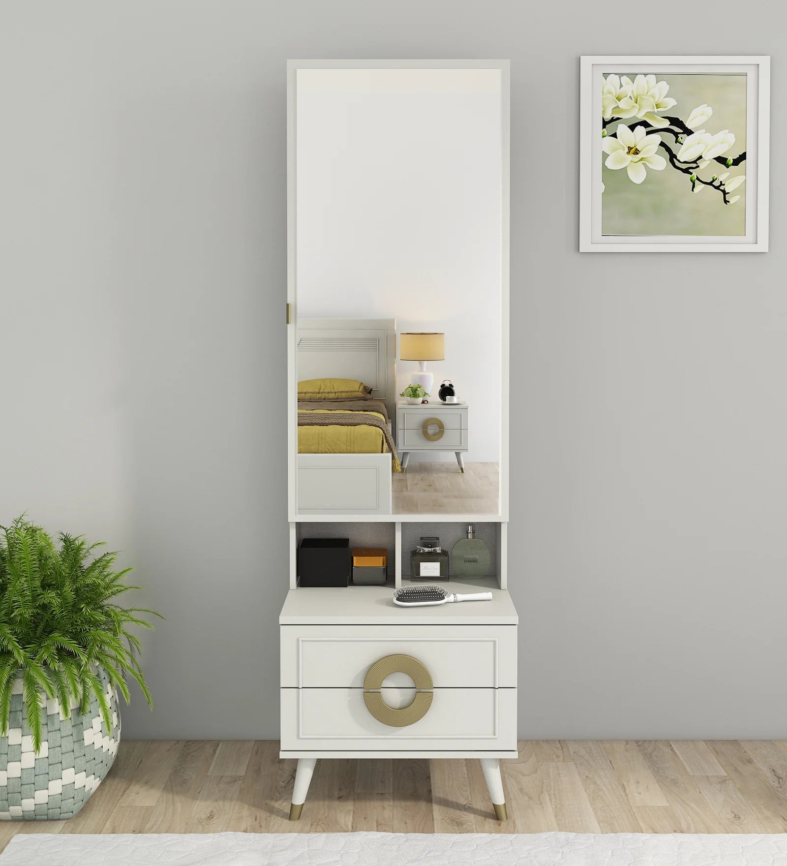 AKIRA BEDROOM SET SPACEWOOD