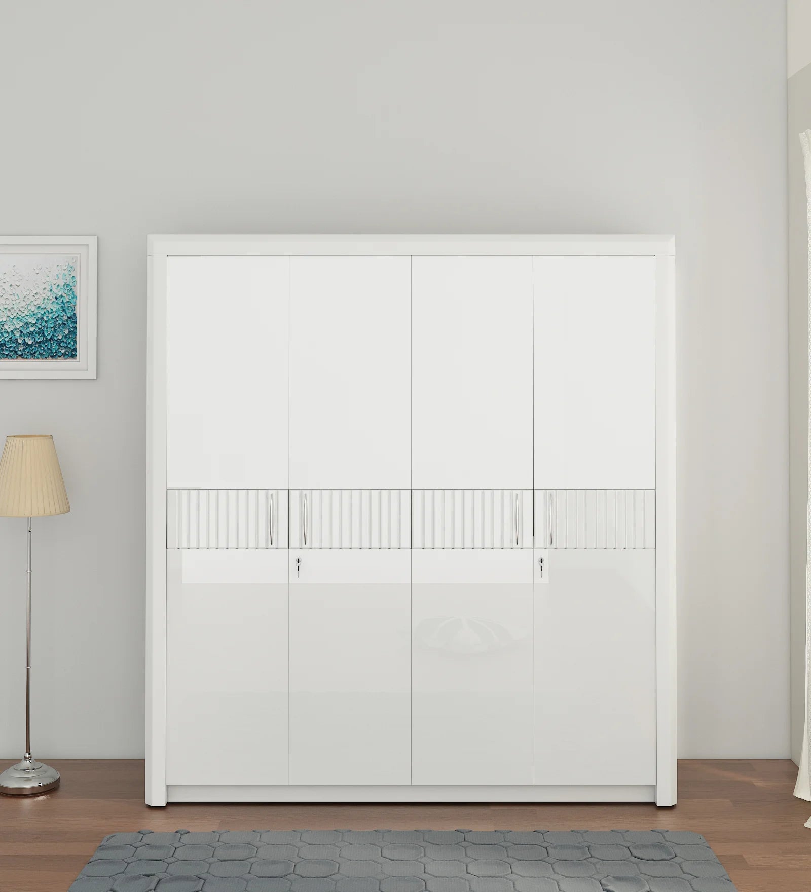 ARCTIC BEDROOM SET SPACEWOOD