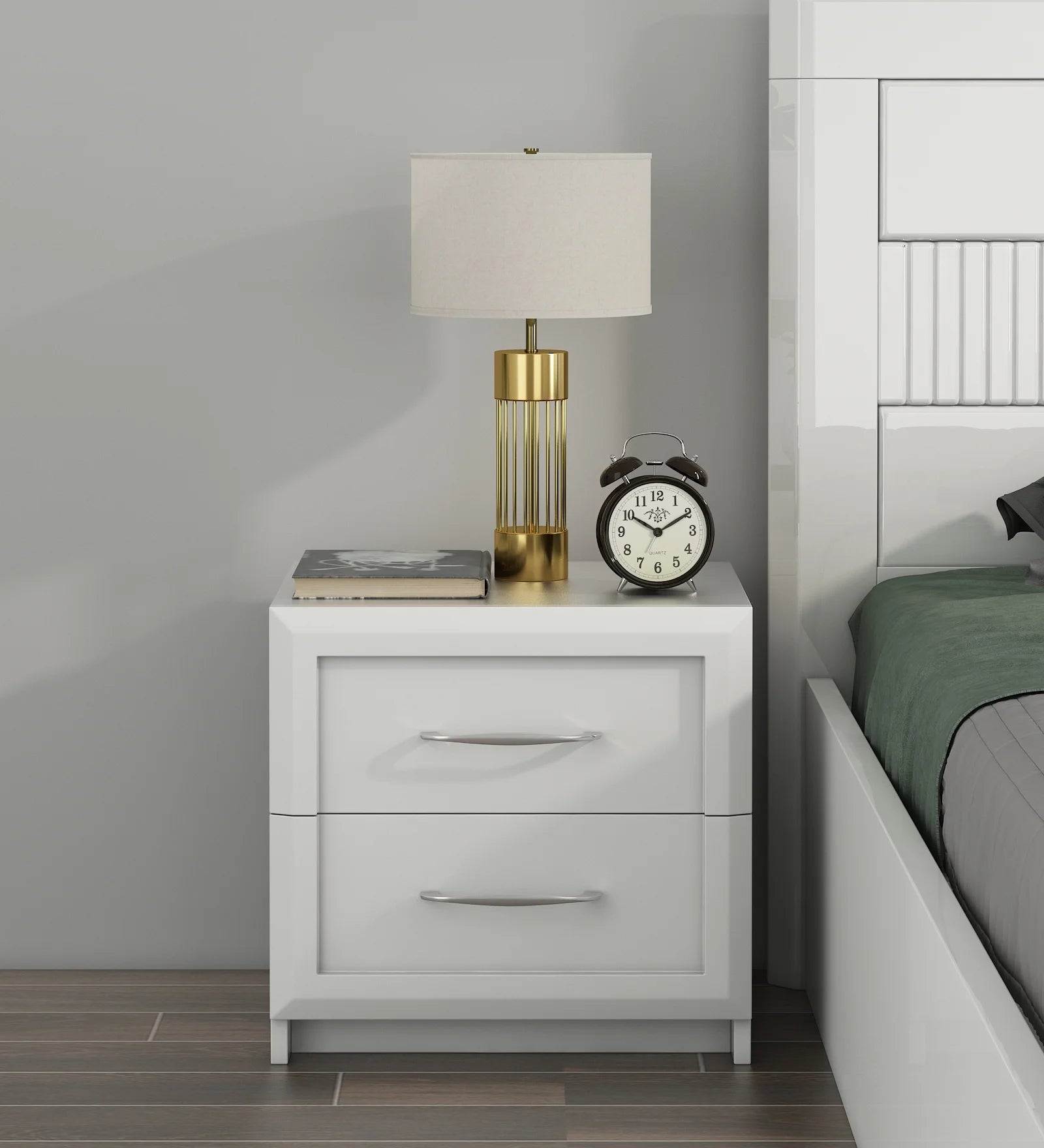 ARCTIC BEDROOM SET SPACEWOOD