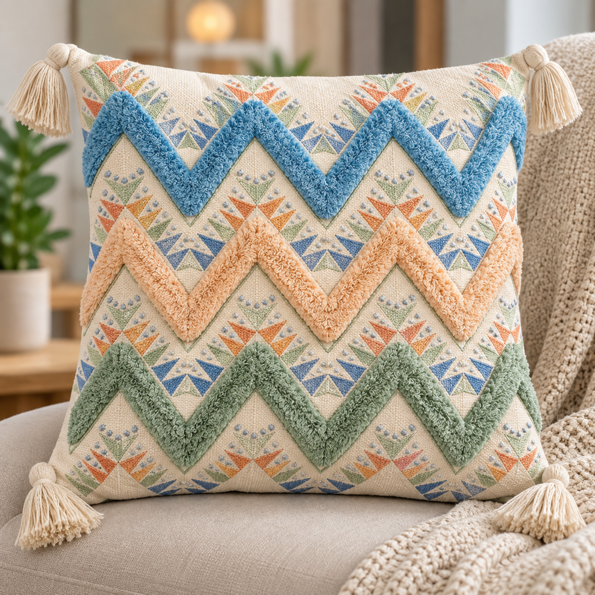 OoNA Kktf Cushion Cover Carter Dn10 16X16 Inch OoNA