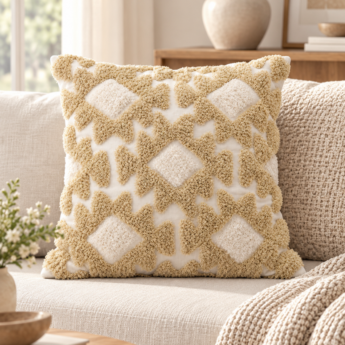 Oona Kktf Cushion Cover 18X18 Mai D,So 49 OONA