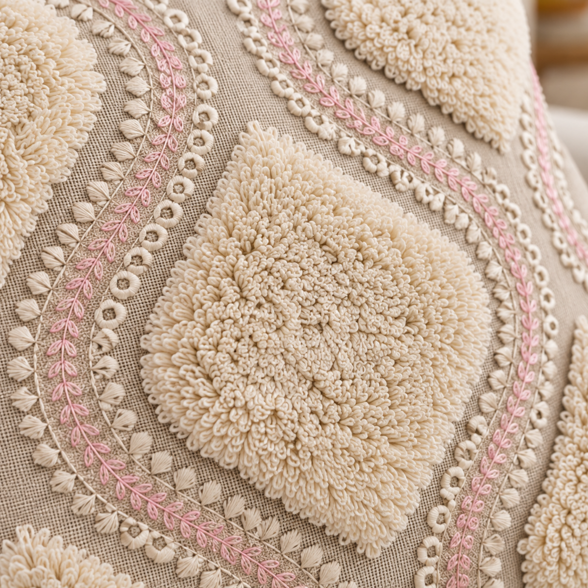 OoNA Kktf Cushion Cover 16X16 Carter D.No 45 OoNA