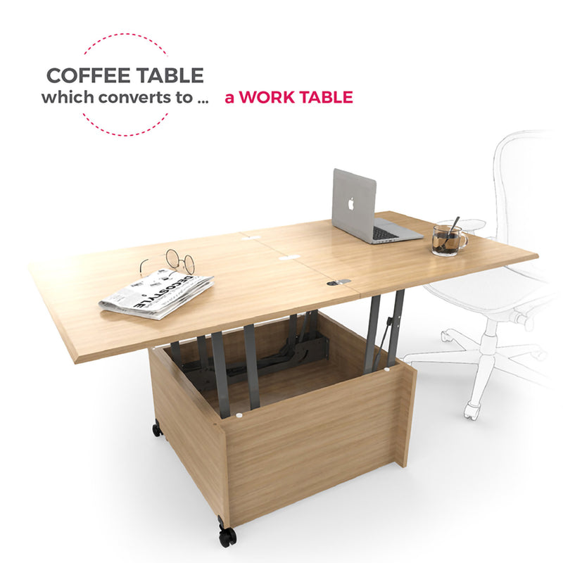 DECOSTYLE DC2D101 UTS Multipurpose Coffee Table Teak