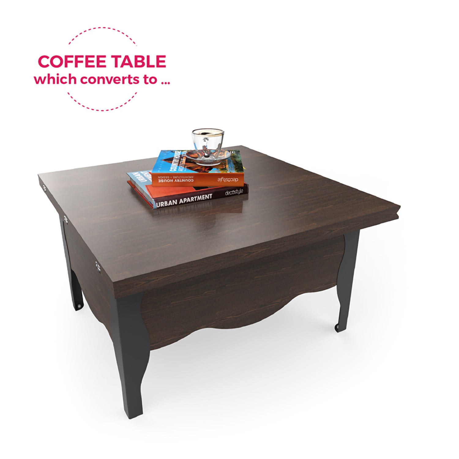 DECOSTYLE DC2D102 WES Multipurpose Coffee Table Wenge