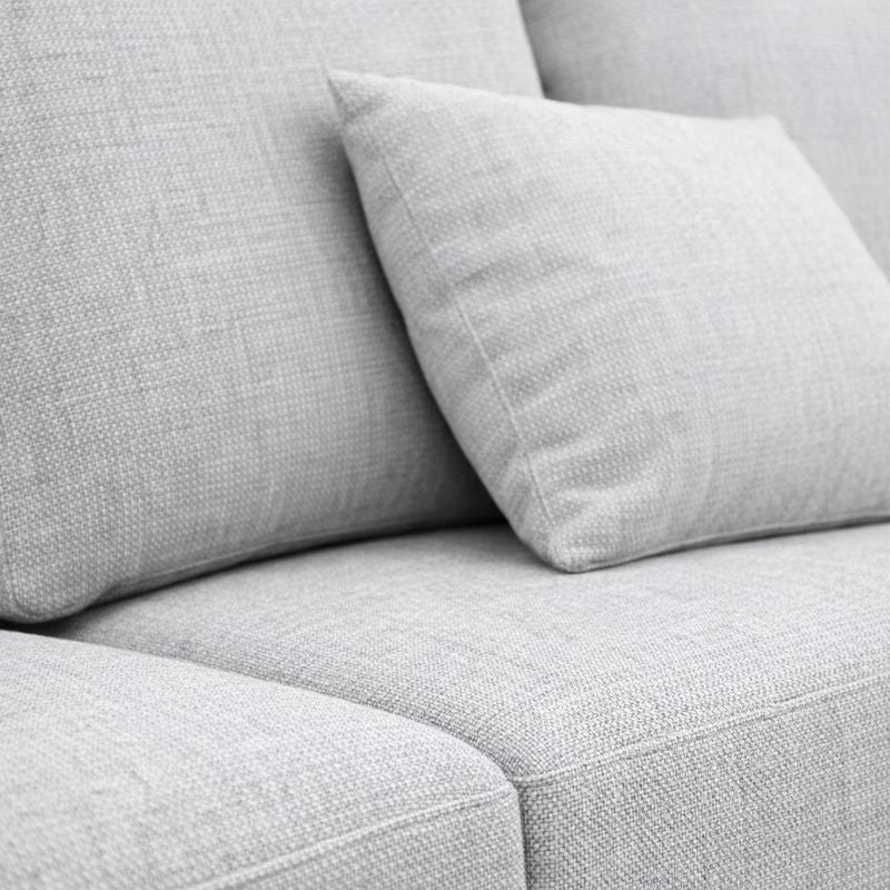 ARENA  SOFA SET(3+2)  CBS WALNUT MATT WITH GREY UPHOLSTRY ARENA