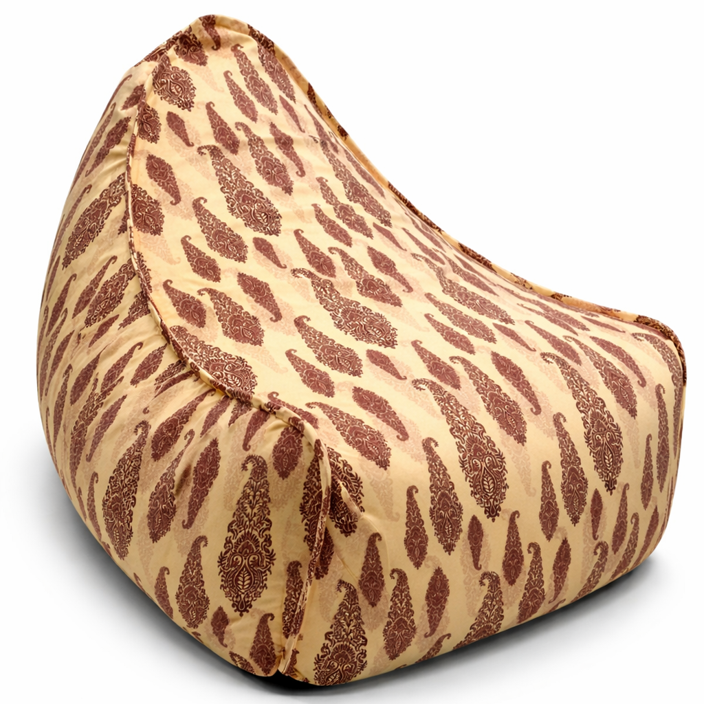 ARENA BEAN BAG PANCHO WITH BRAIDING EVPN003 RED PRINT ARENA