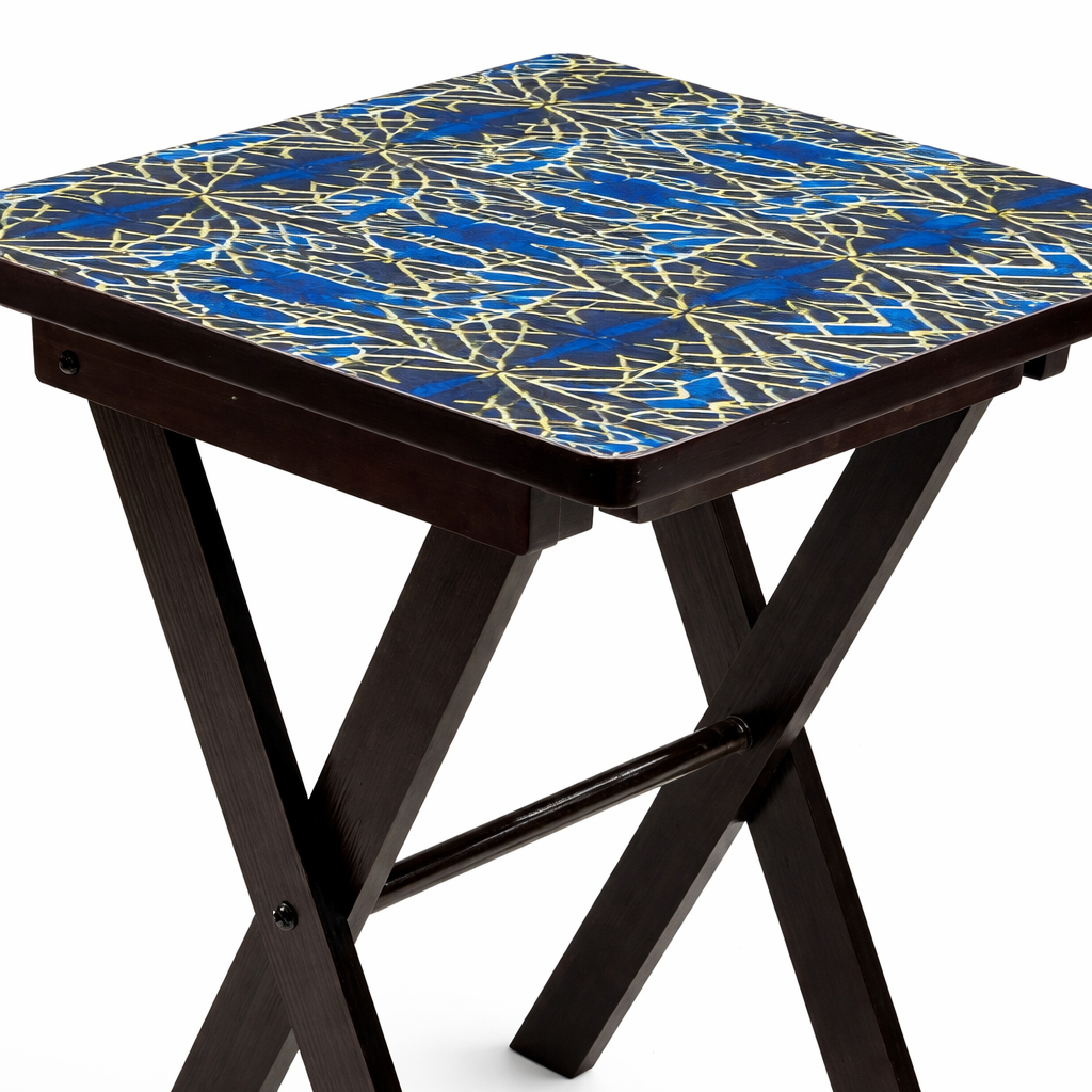 OONA SIDE TABLE ITL - FOLDABLE DIGITAL GOLD BOTONICAL OONA