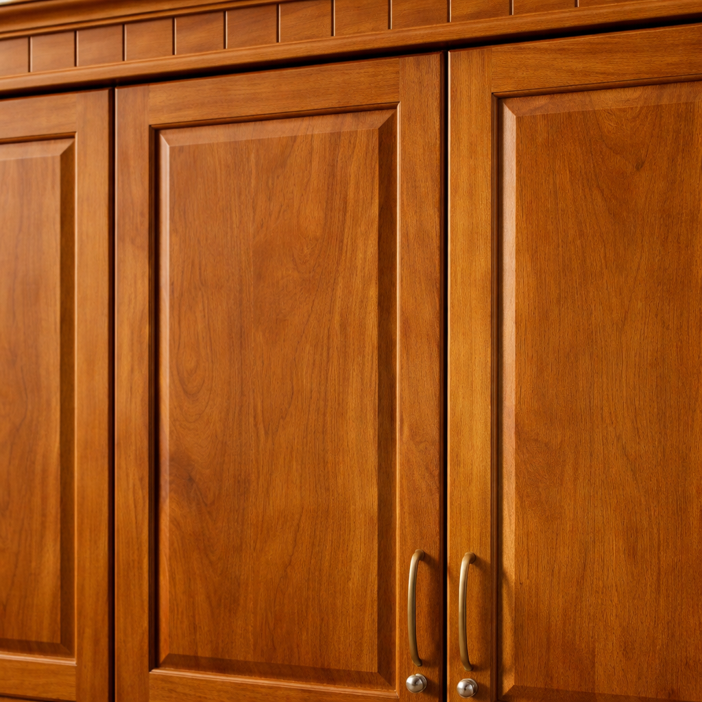 OONA 4 DOOR WARDROBE TRADITION HONEY BROWN OONA