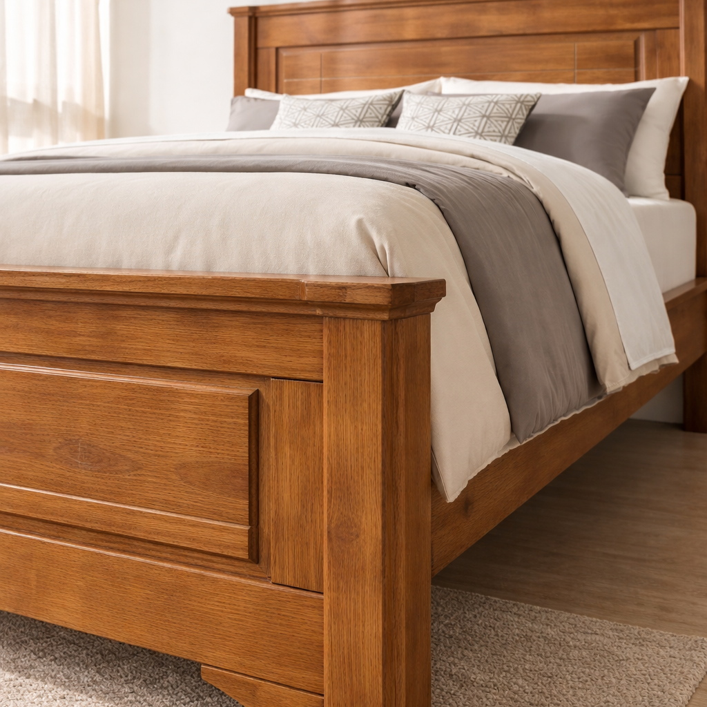 ARENA King Bed Vivanta-2 Walnut 182X198 Cm ARENA