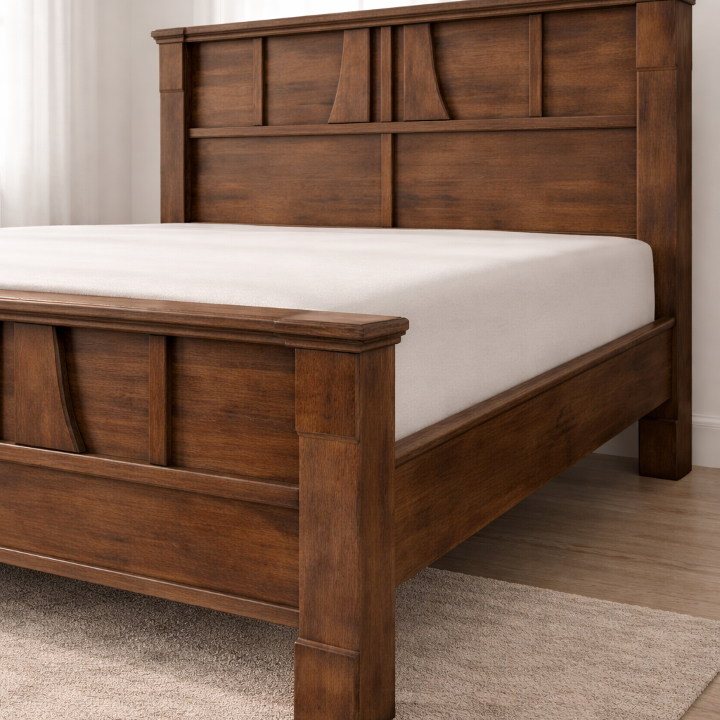 ARENA BED BEVERLY AMERICAN WALNUT ARENA
