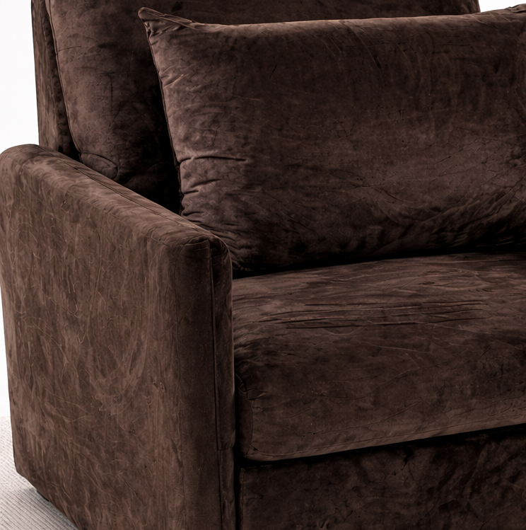 ARENA SOFA BED LAN97N4P1 BROWN  840*1020*970*440*540 ARENA