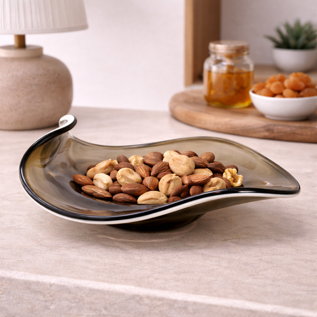 OONA Glass Vase Plate Glass OoNA