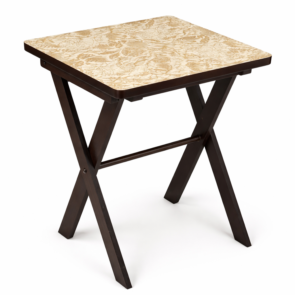 OONA SIDE TABLE ITL - FOLDABLE DIGITAL GOLD BOTONICAL OONA