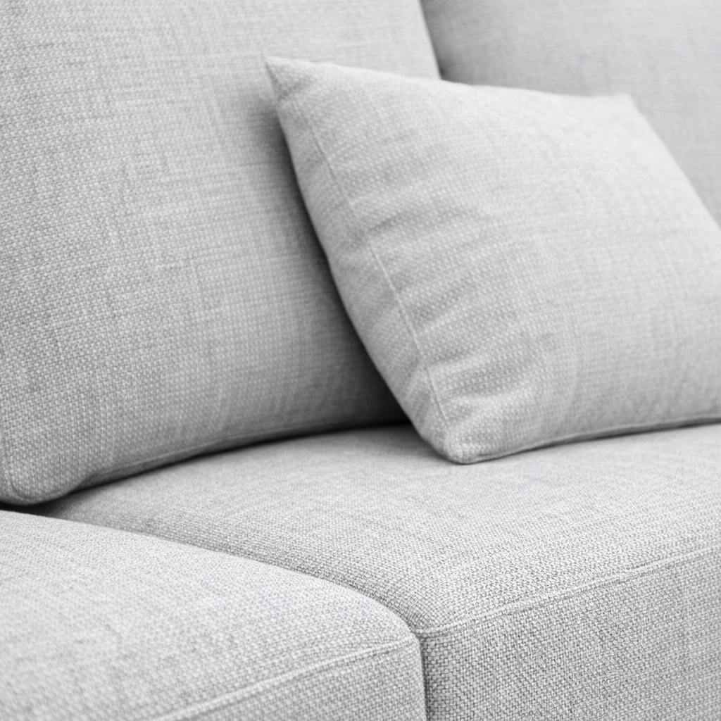 ARENA  SOFA SET(3+2)  CBS WALNUT MATT WITH GREY UPHOLSTRY ARENA