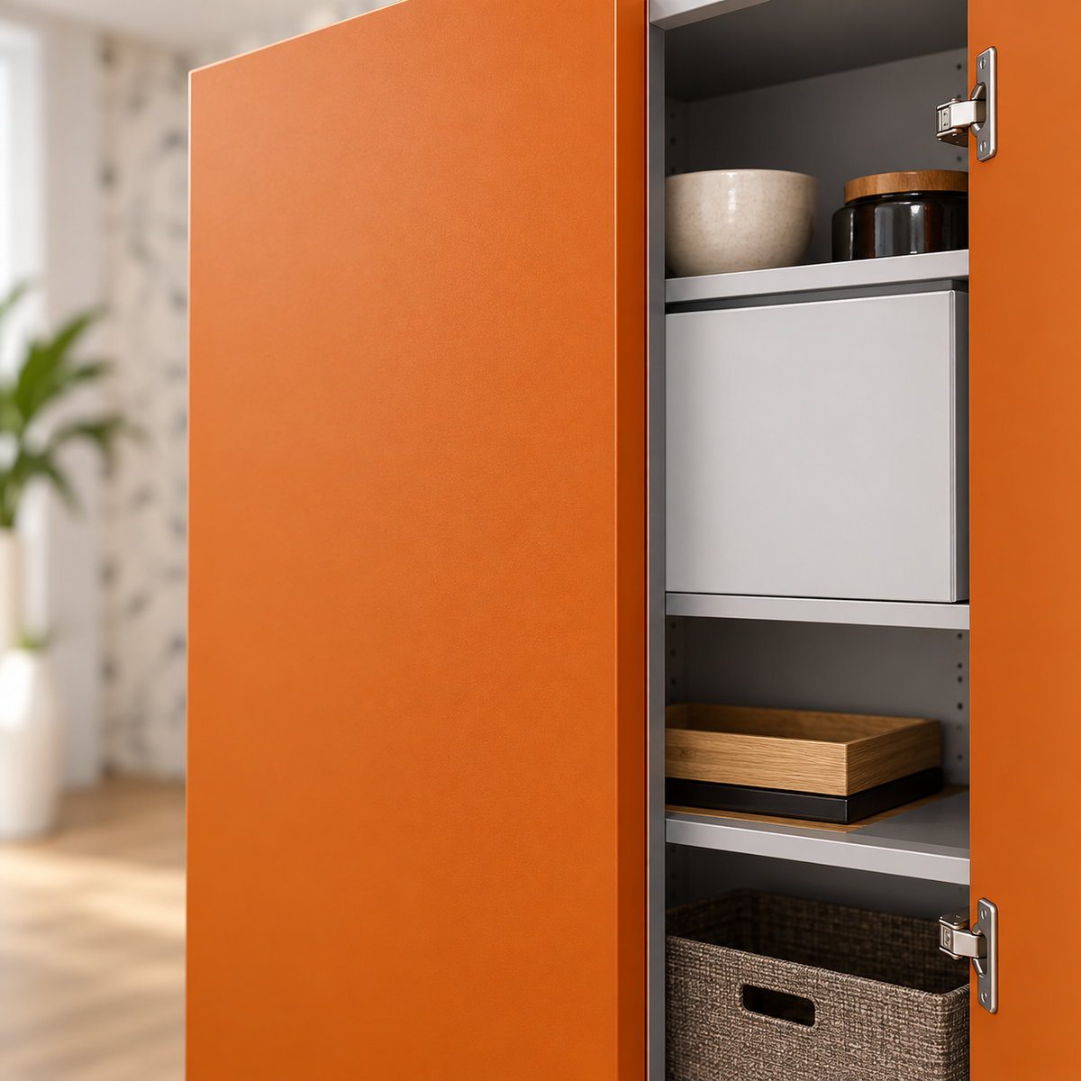 GODREJ Slimline New Tx Mari Gold 2-Door Wardrobe GODREJ