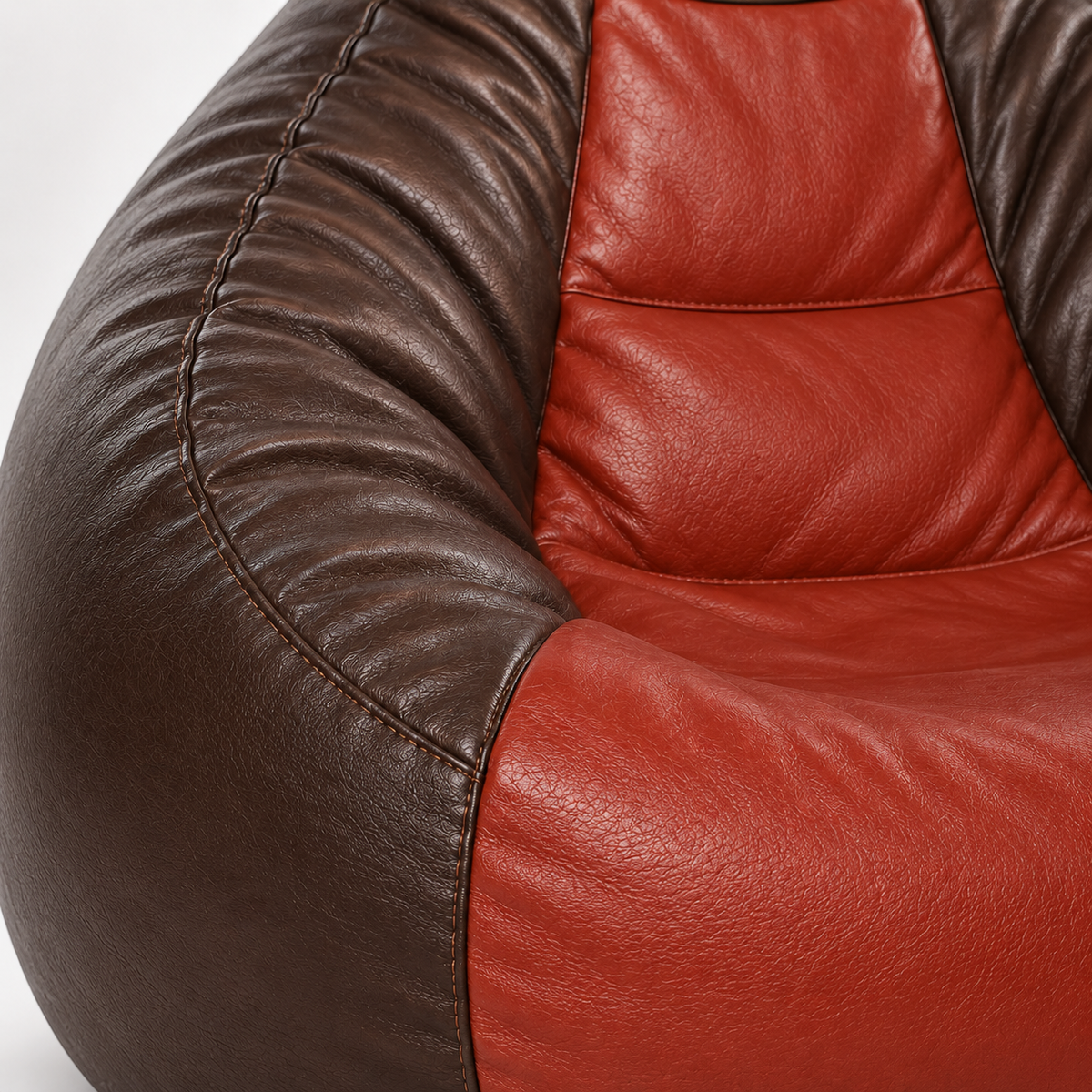 ARENA Classic Synthetic Leather Brown, XXL Bean Bag ARENA