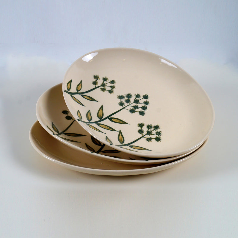 OONA Handmade Ceramic Oval Platter 13 Inch
