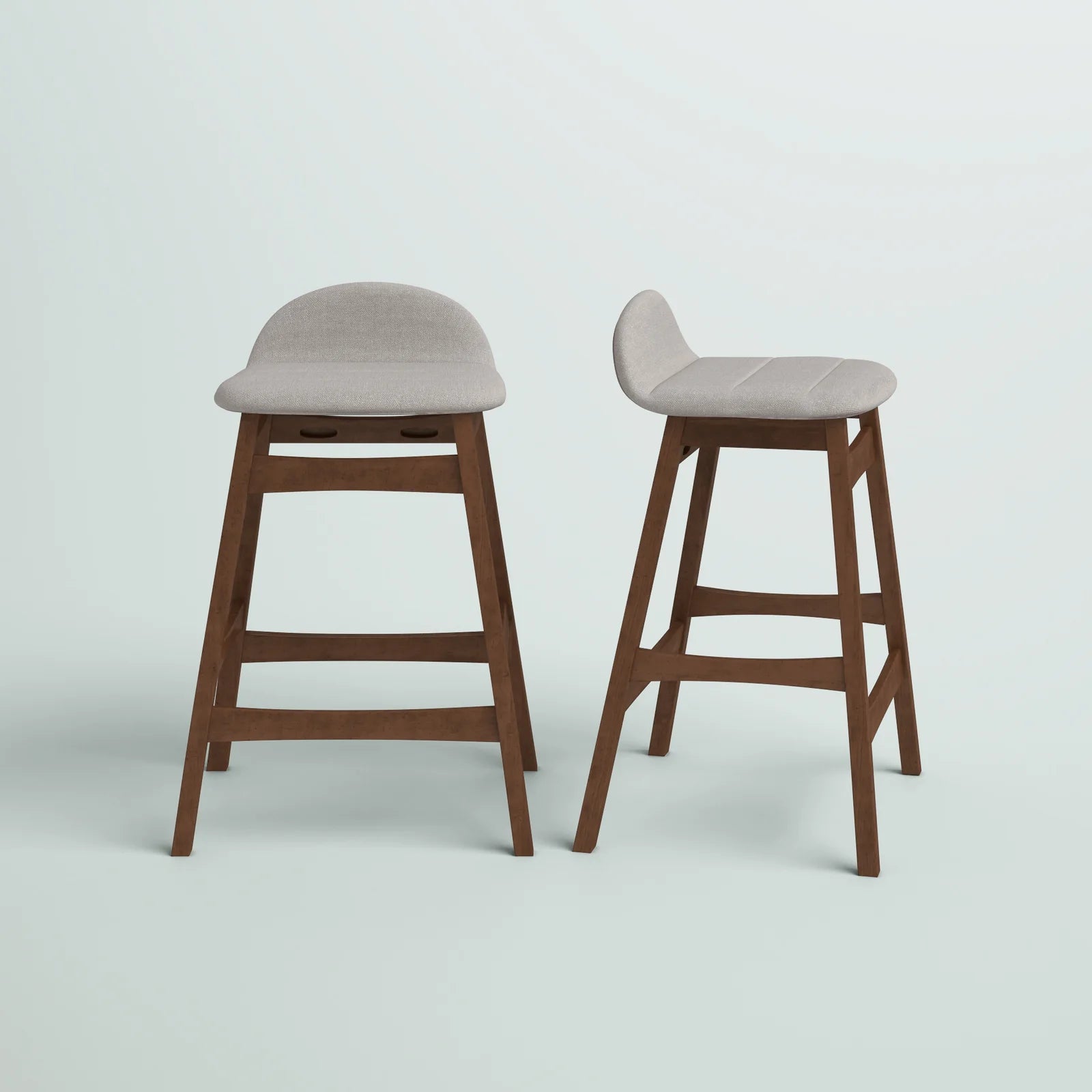 ARENA HARPER Bar Stool Walnut Legs