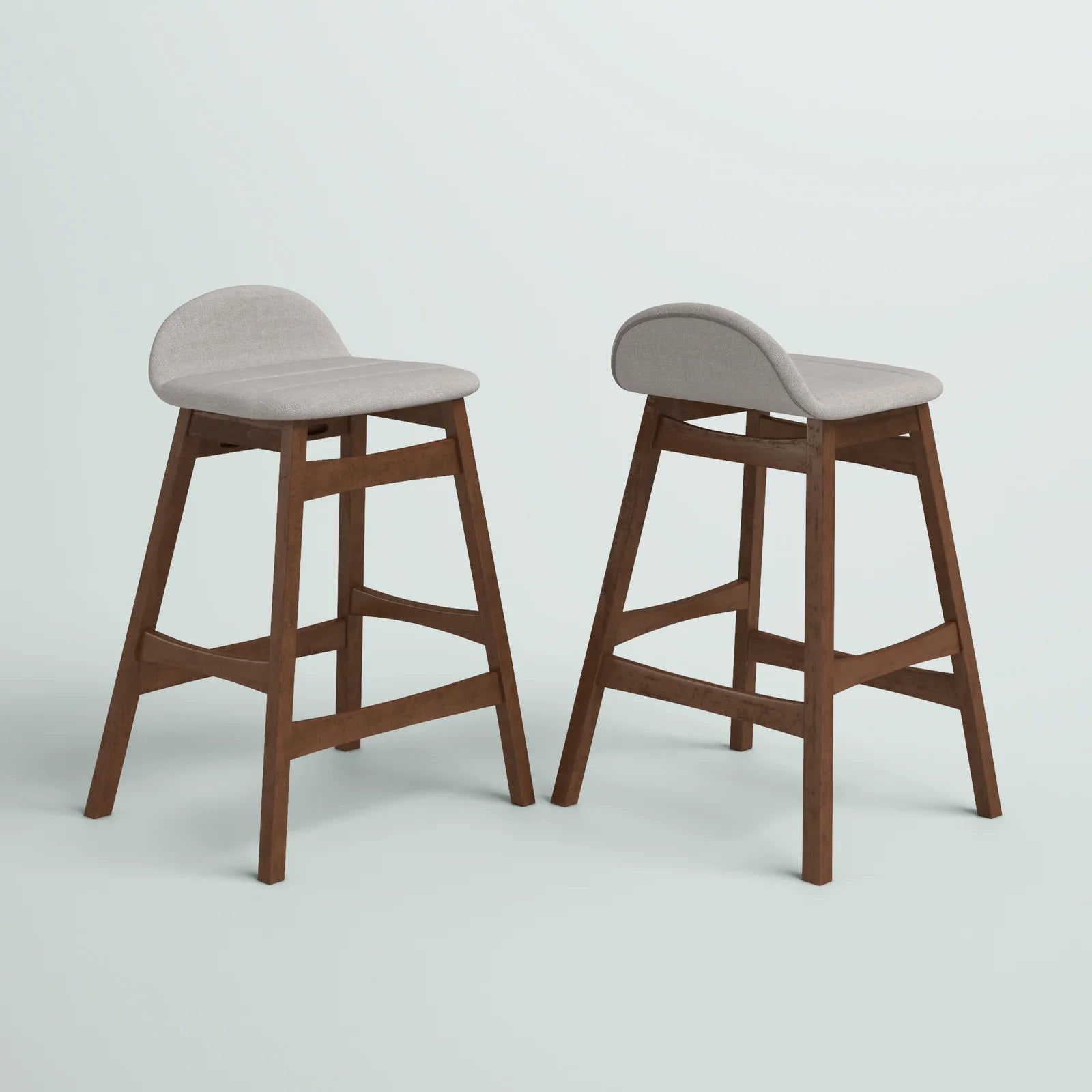 ARENA HARPER Bar Stool Walnut Legs