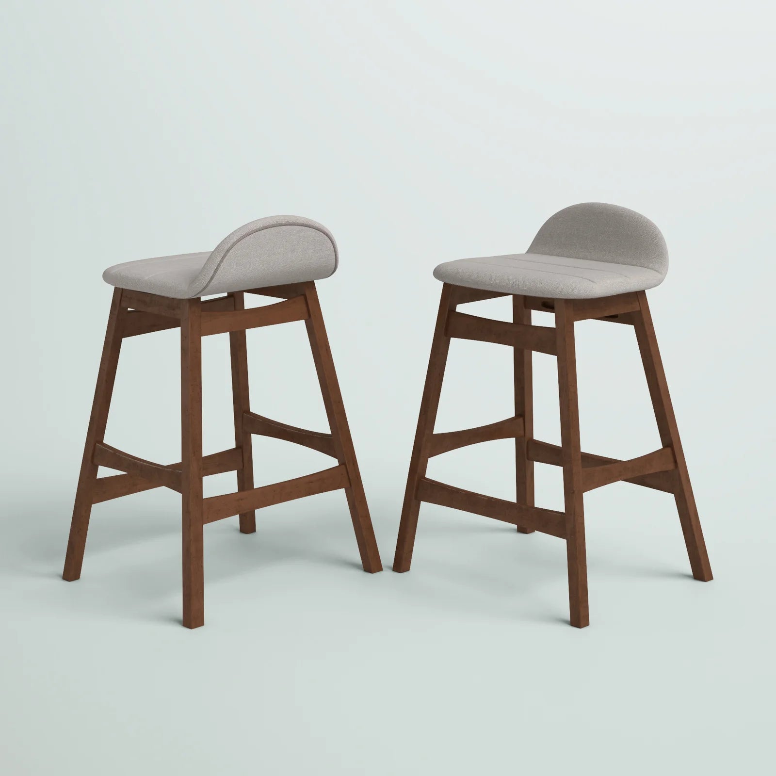 ARENA HARPER Bar Stool Walnut Legs