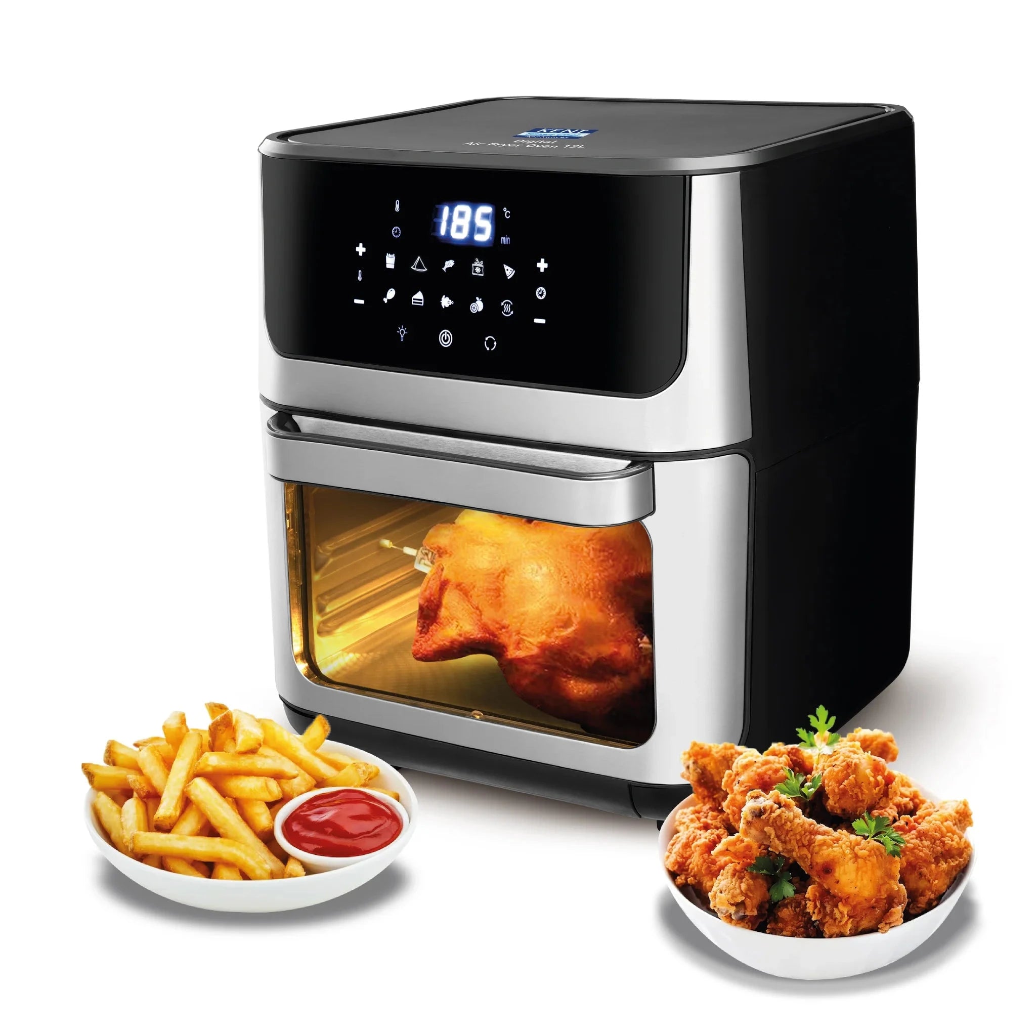 KENT AIR FRYER DIGITAL 12 LTRS  1700 W KENT
