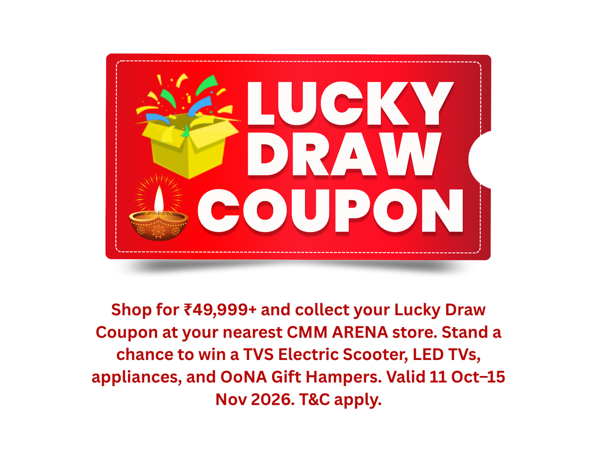 LUCKY DRAW COUPON CMM Arena Retails Pvt Ltd