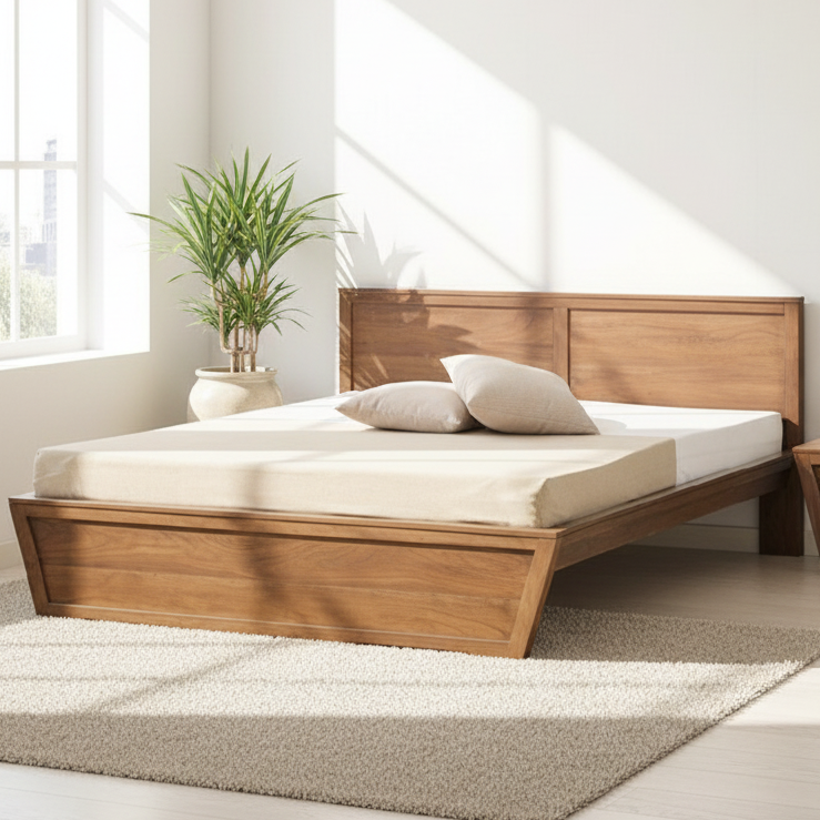 ARENA KING BED R 1610 ASHLEY LHB & GREY ARENA