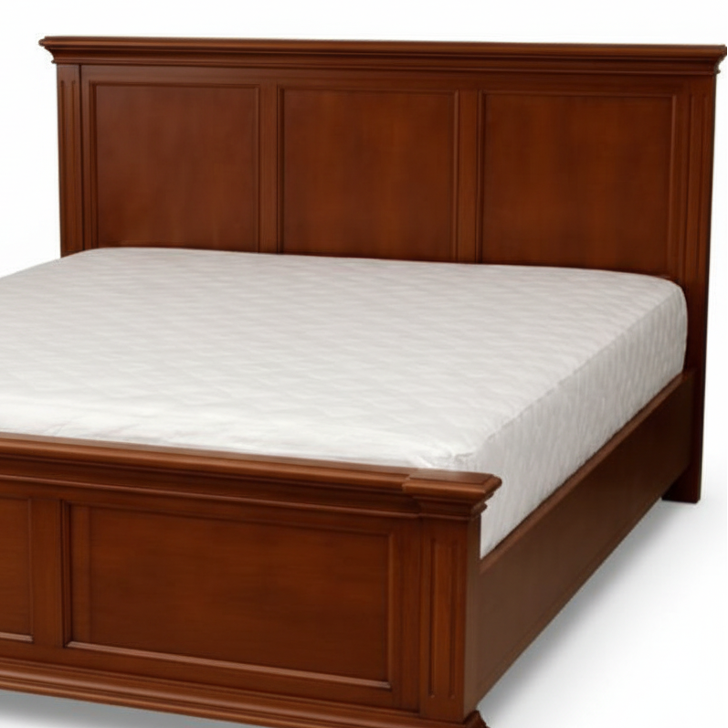 OONA KING SIZE BED TRADITION HONEY BROWN OONA
