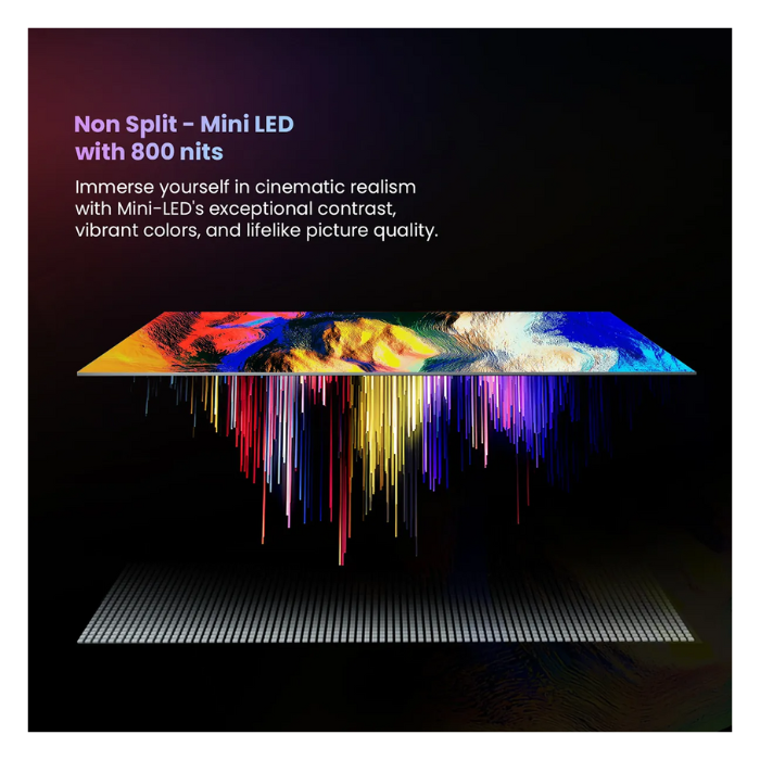 HAIER LED TV H85M80FUX MINI Q LED   85 INCH HAIER