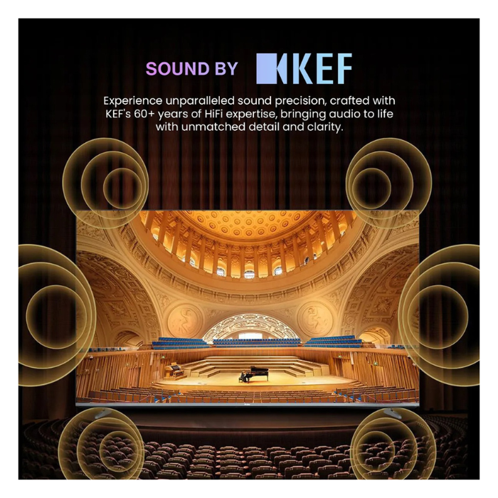 HAIER LED TV H85M80FUX MINI Q LED   85 INCH HAIER