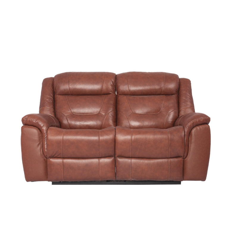 ARENA JOY Two Seater Manual Recliner Brown