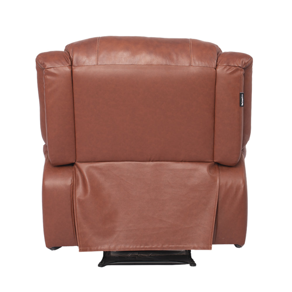 ARENA JOY Single Seater Manual Recliner Brown