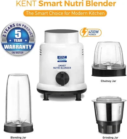 KENT MIXER GRINDER  SMART NUTRI BLENDER- 450 W KENT