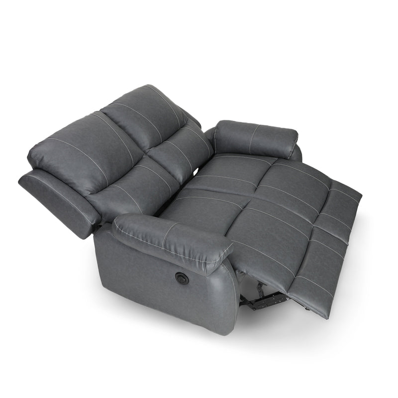 ARENA LITE Two Seater Motor Recliner Grey