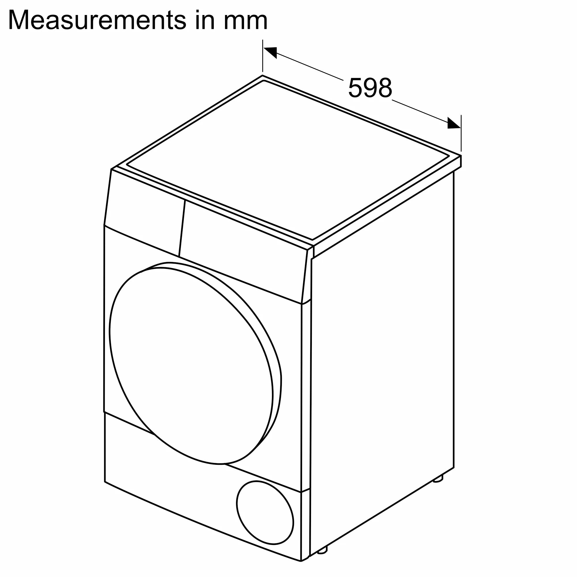 BOSCH Series 4 condenser Tumble  Cloth Dryer inox WPG23108IN 8 KG Silver