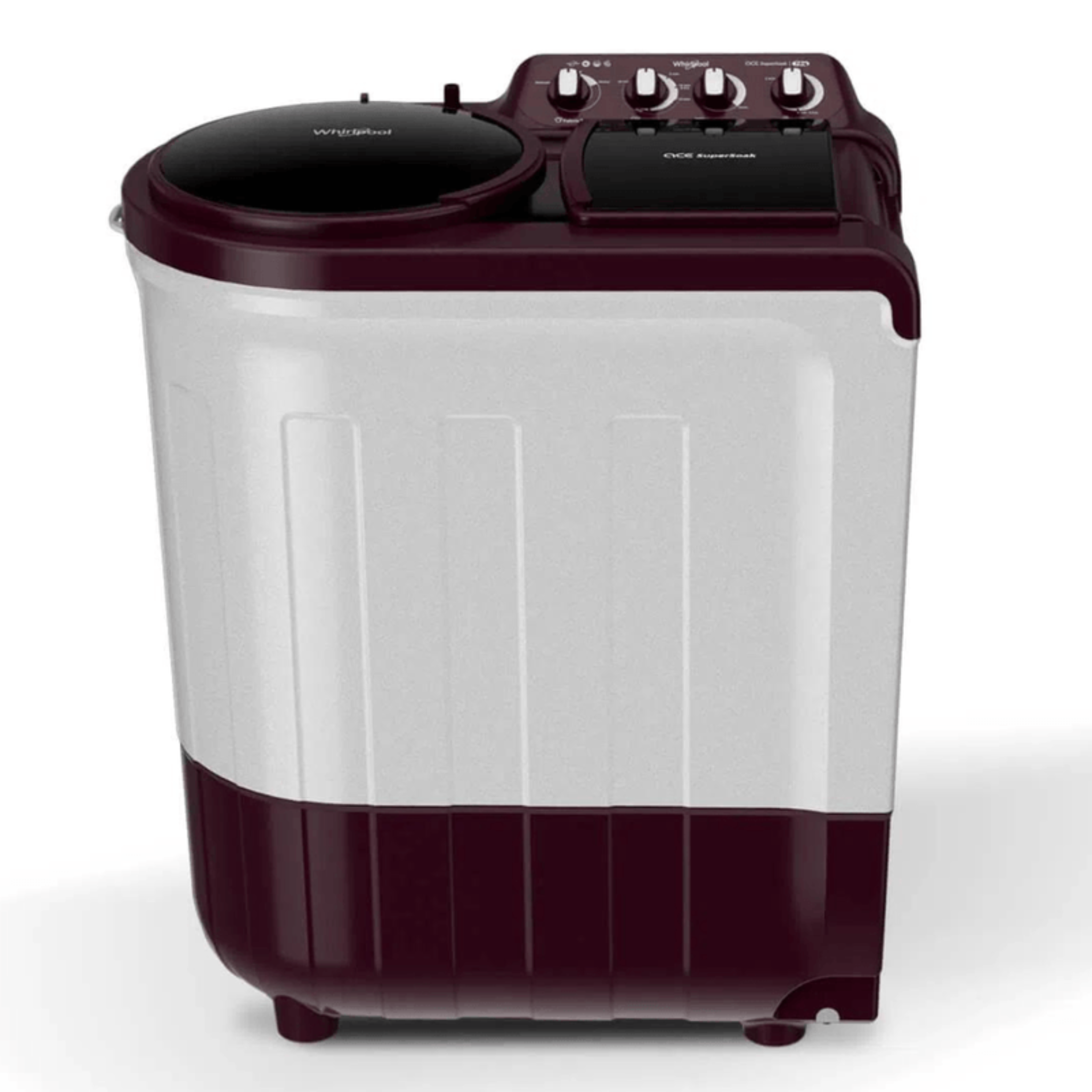 WHIRLPOOL SEMI AUTOMATIC ACE 7/0 SUPER SOAK (5YR)  WINE 7 KG WHIRLPOOL