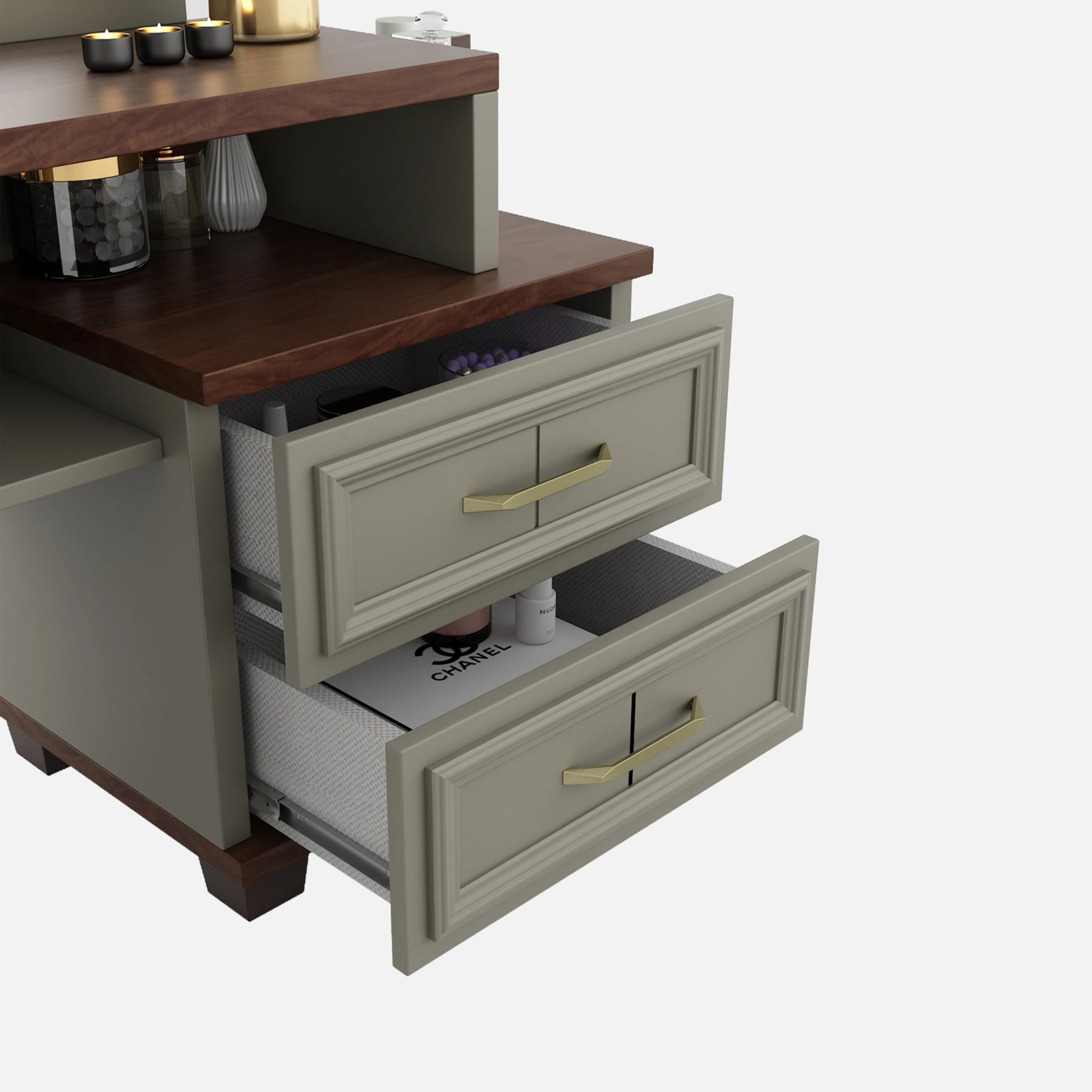 SW DRESSER SAHARA - WOODPORE FINISH STONE SPACEWOOD