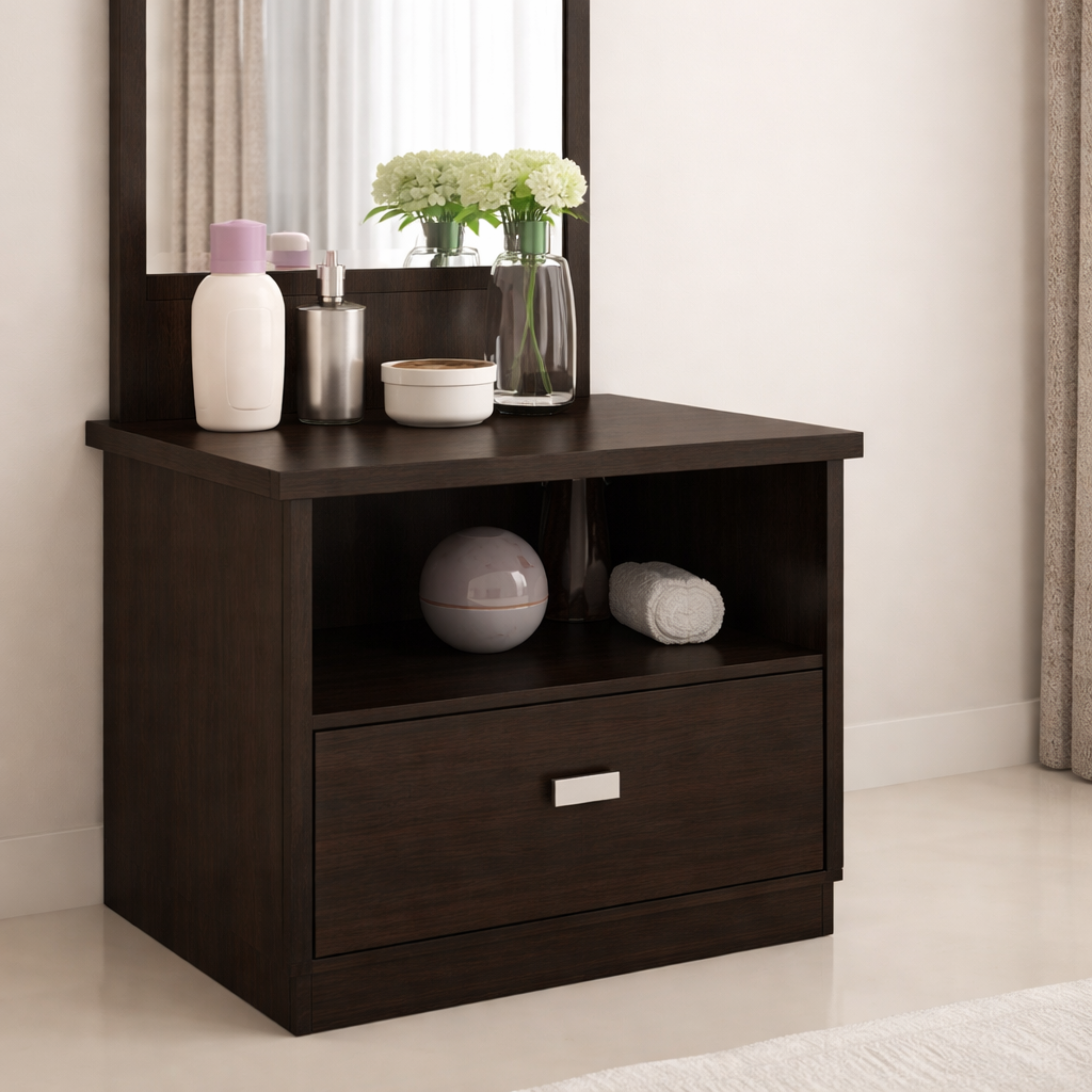 SPACEWOOD VALUE DRESSING TABLE HD-NATURAL WENGE SPACEWOOD