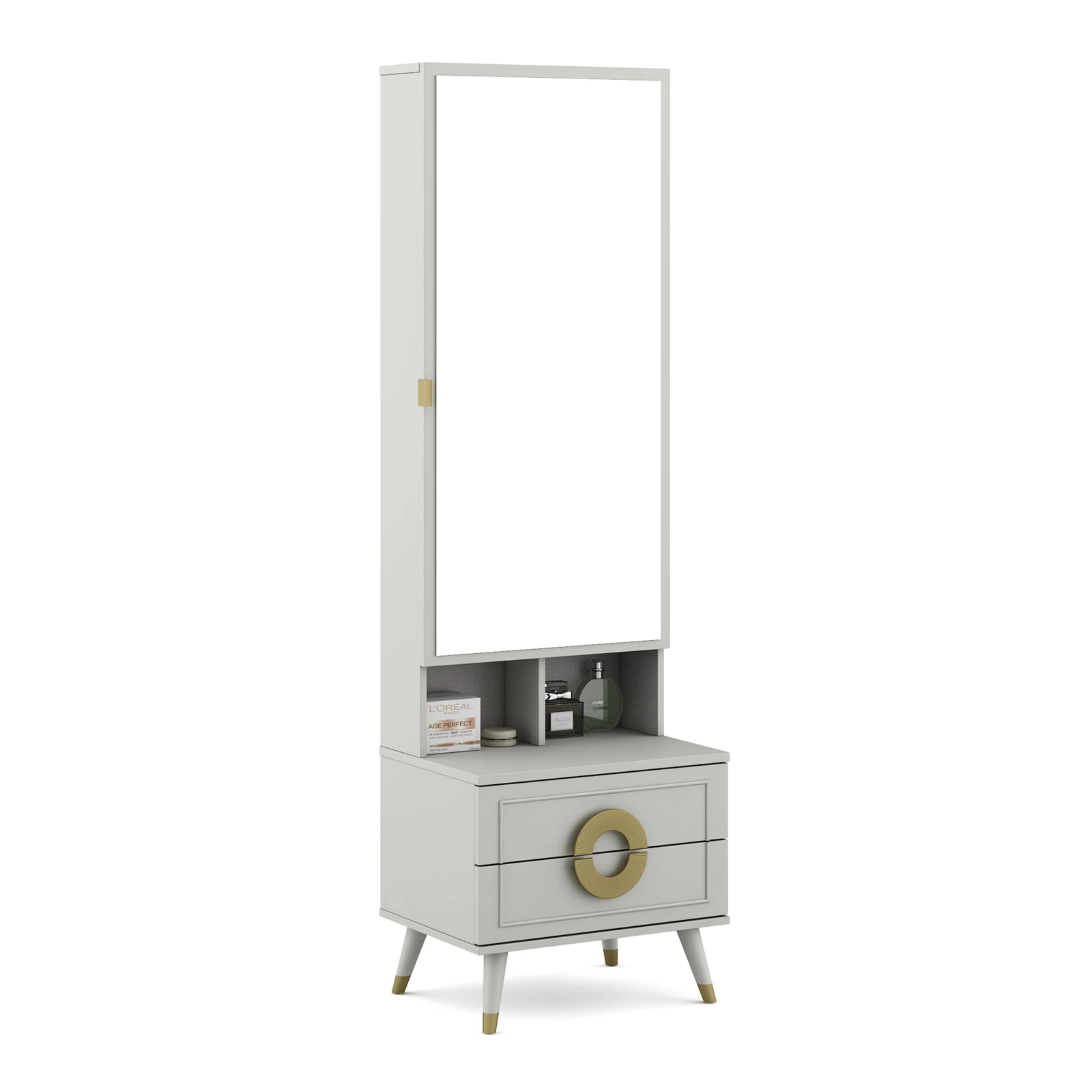 SW DRESSING TABLE AKIRA - PUMIC GREY 42 SPACEWOOD