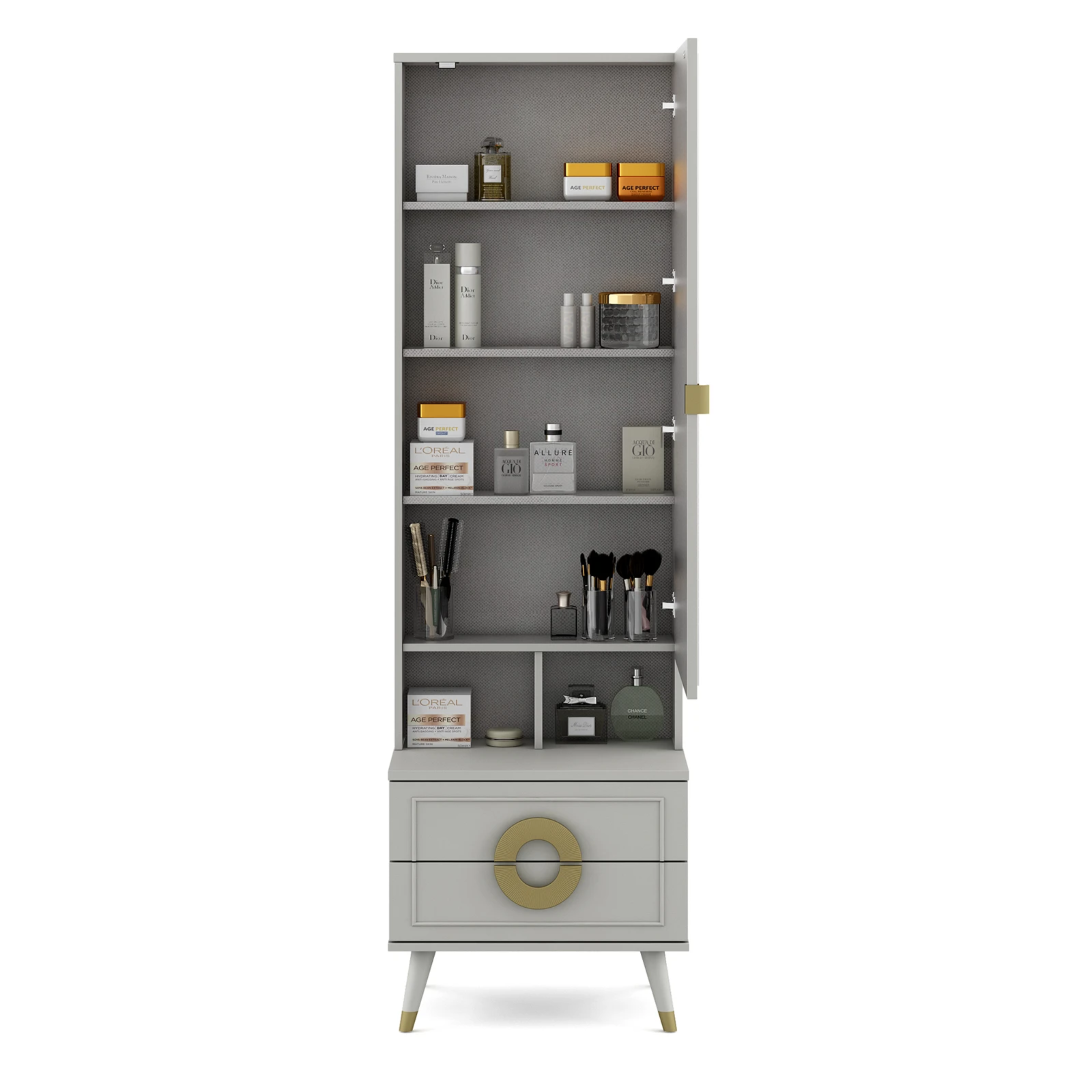 SW DRESSING TABLE AKIRA - PUMIC GREY 42 SPACEWOOD