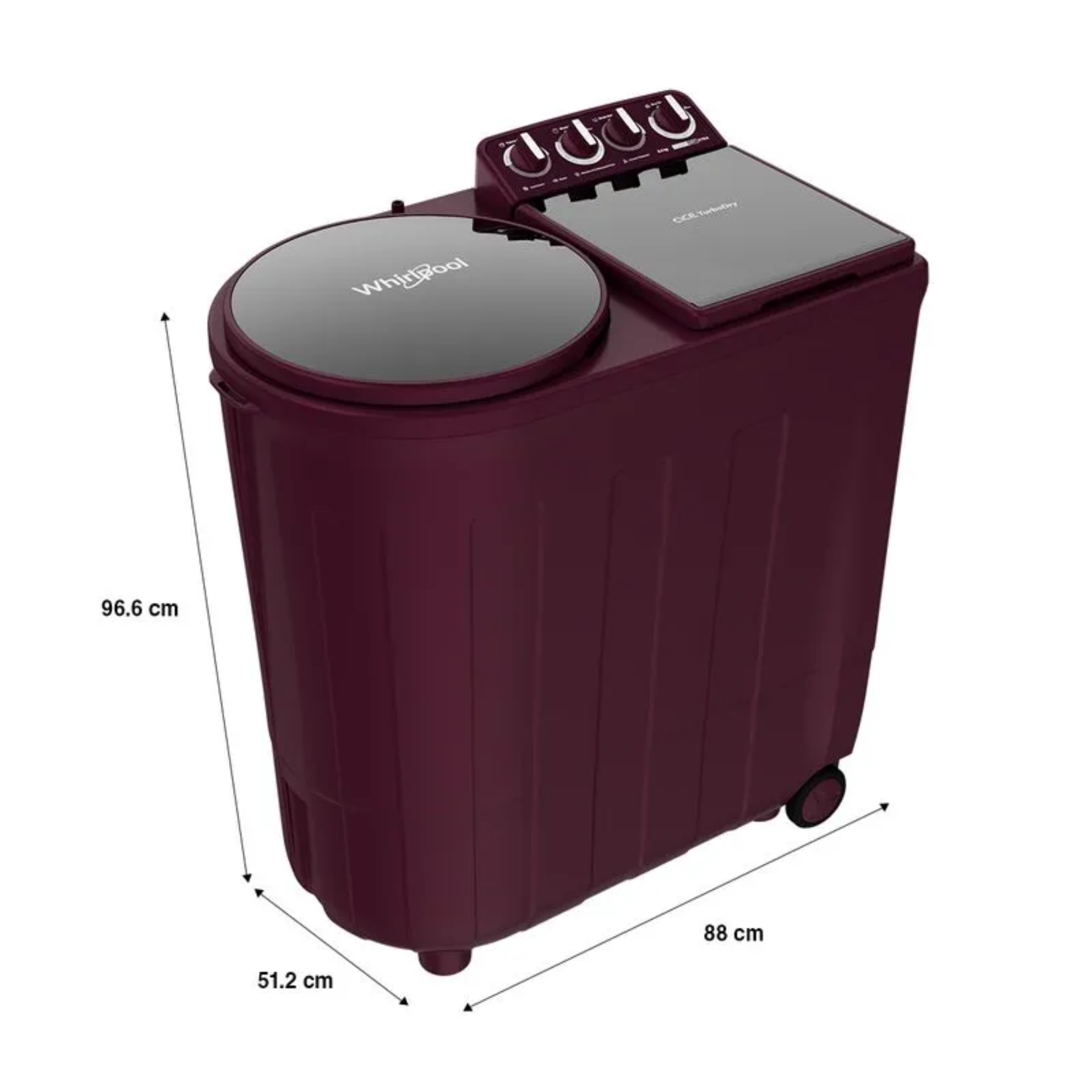 WHIRLPOOL SEMI AUTOMATIC ACE 8.5 TRB DRY XTRAA (10YR) WINE WHIRLPOOL