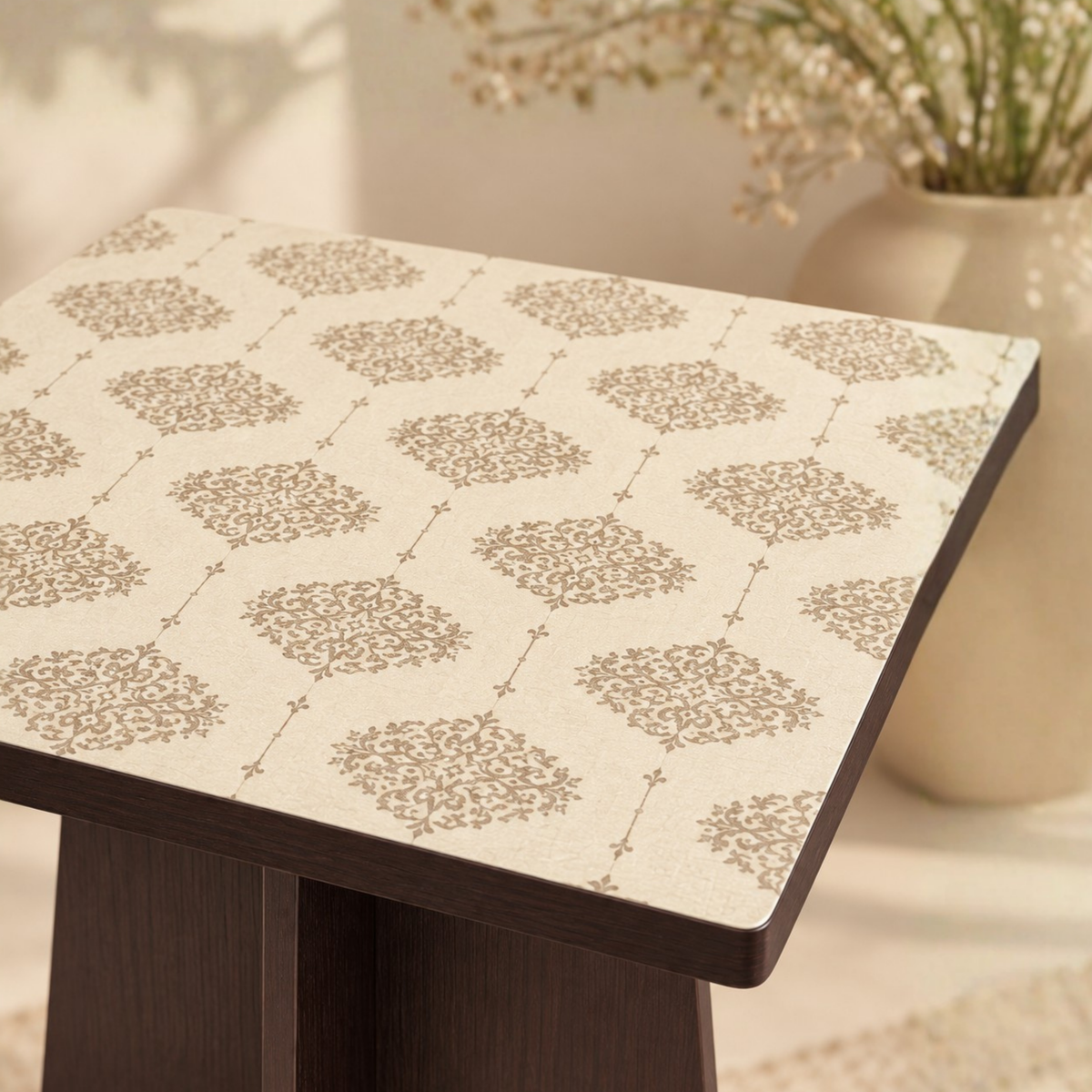 OoNA Side Table ITL - Square Digital (Persian Red) OoNA
