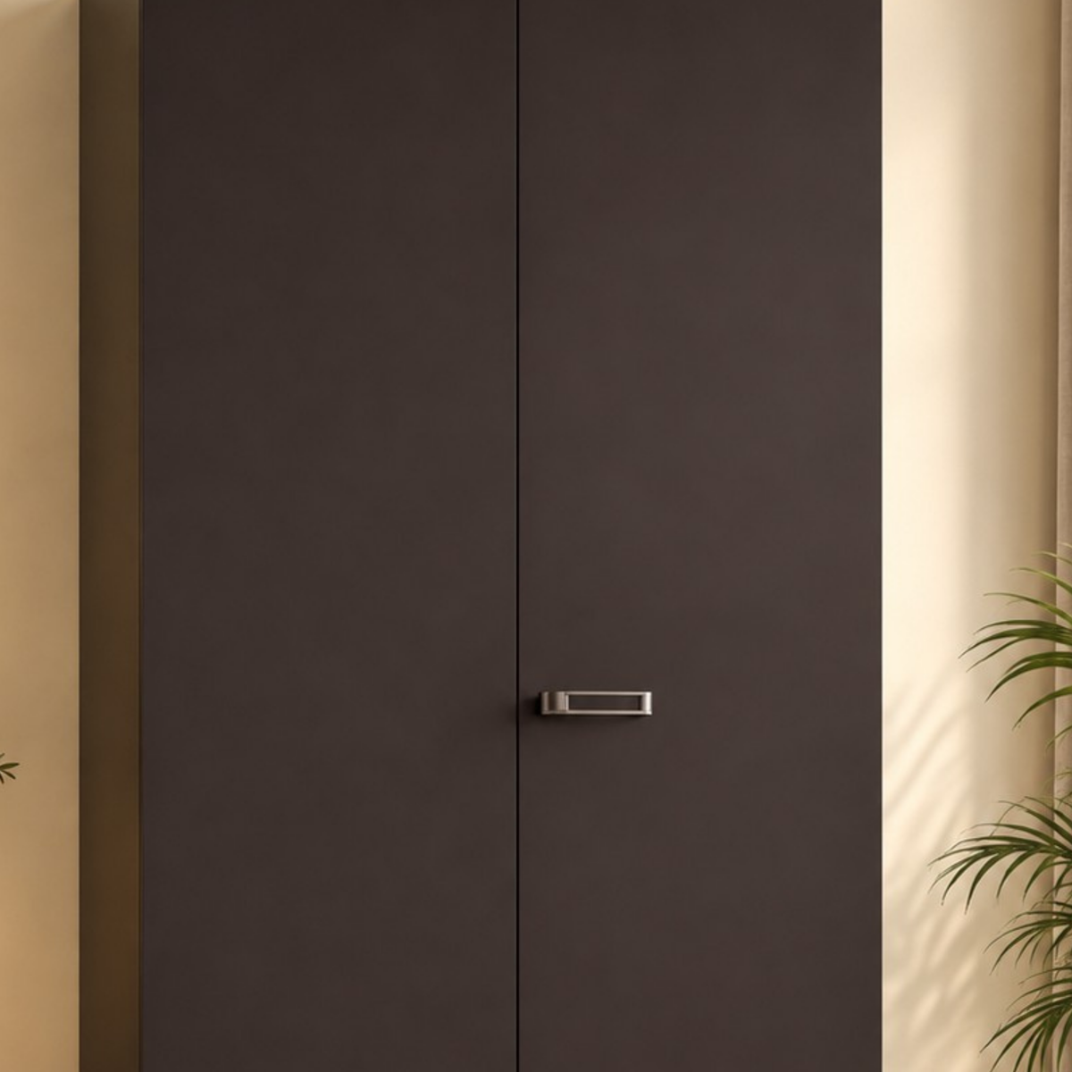 GODREJ 2 DOOR WARDROBE AURALINE MEN BASIC WHT COFFEE BR GODREJ