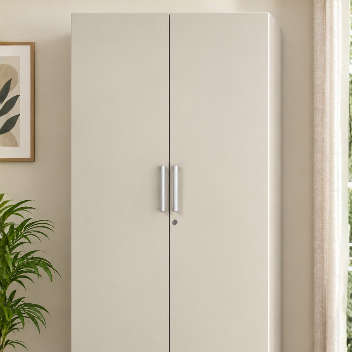 GODREJ Kalista 2 Door Wardrobe Doors Ecru GODREJ